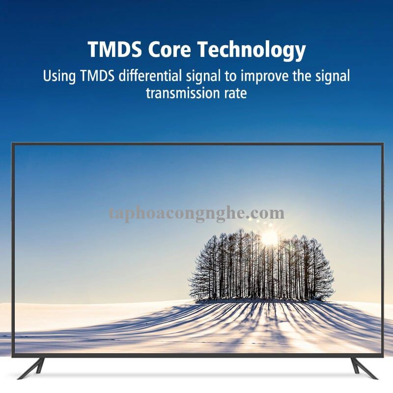 Ugreen 30114 10M màu Đen Cáp tín hiệu HDMI vỏ nhựa PVC cao cấp cáp dẹt HD120 30030114